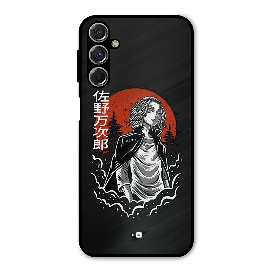 Mickey illustration Metal Back Case for Galaxy F34