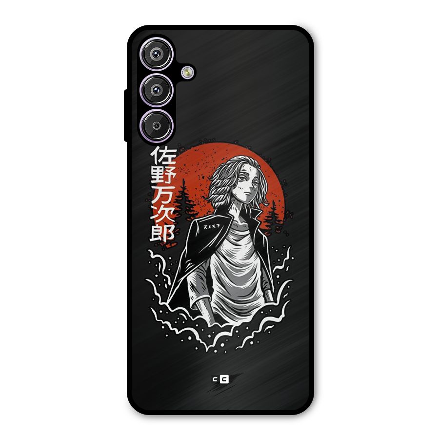 Mickey illustration Metal Back Case for Galaxy M15