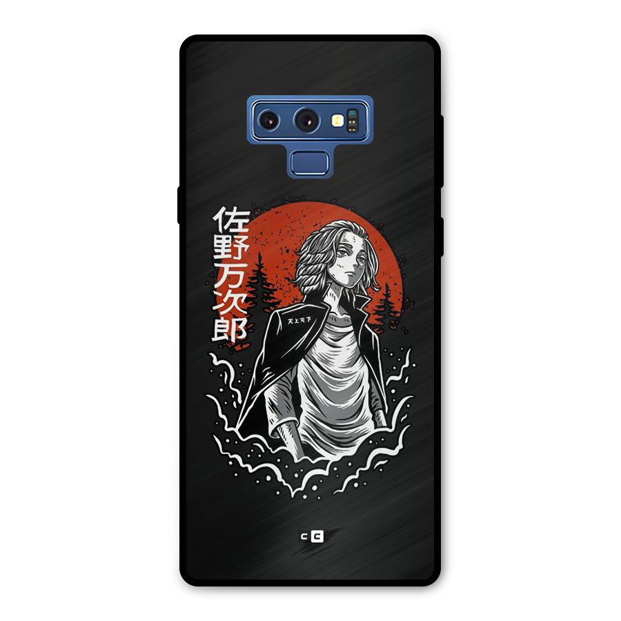Mickey illustration Metal Back Case for Galaxy Note 9
