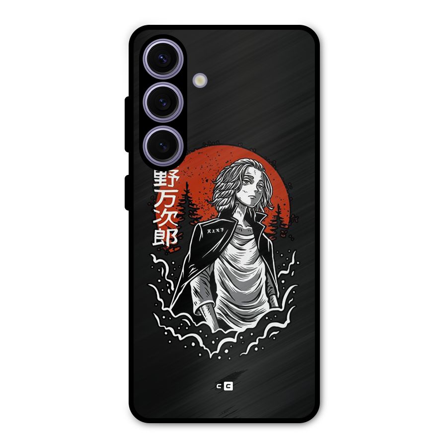 Mickey illustration Metal Back Case for Galaxy S24
