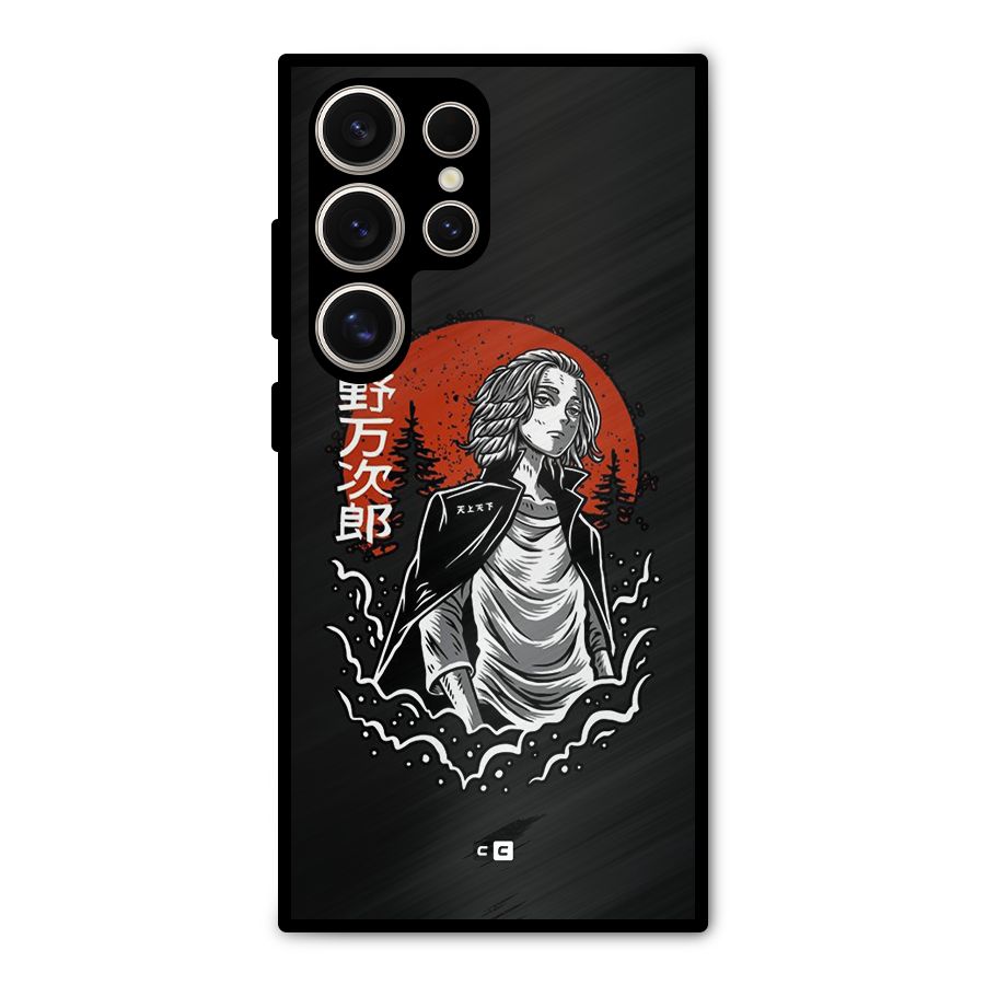 Mickey illustration Metal Back Case for Galaxy S24 Ultra