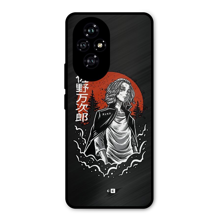 Mickey illustration Metal Back Case for Honor 200