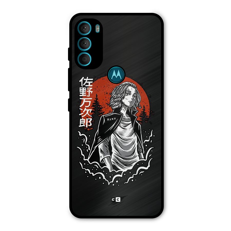 Mickey illustration Metal Back Case for Moto G71 5G