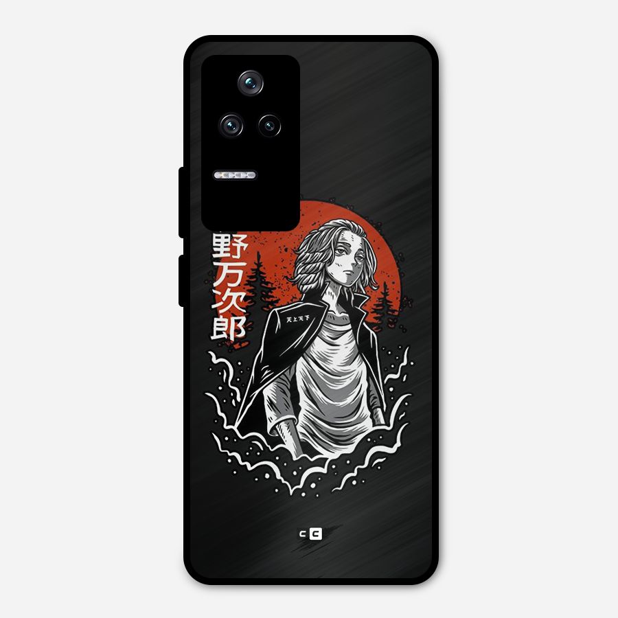 Mickey illustration Metal Back Case for Poco F4 5G
