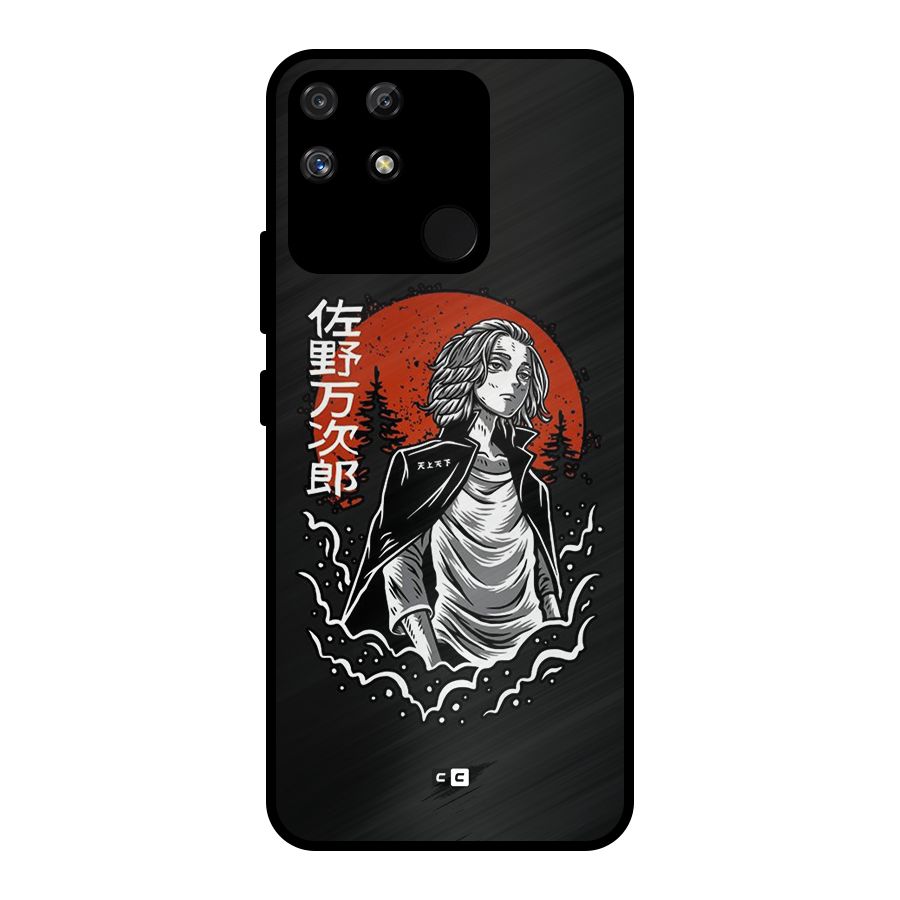 Mickey illustration Metal Back Case for Realme Narzo 50A