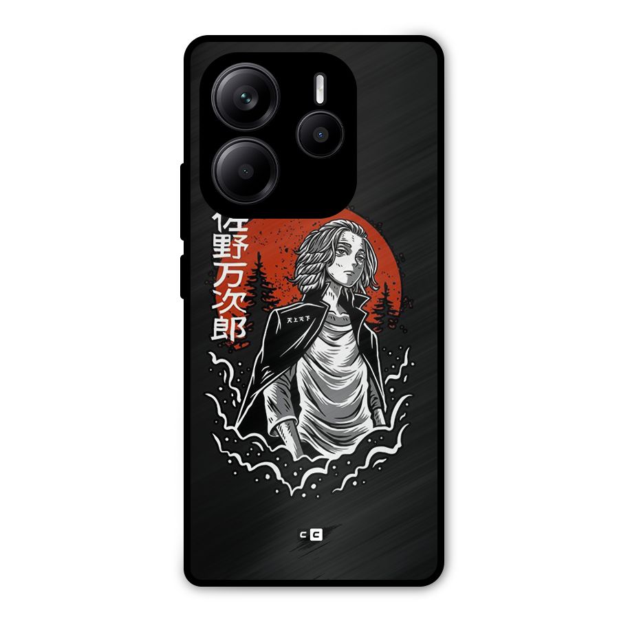 Mickey illustration Metal Back Case for Redmi Note 14 5G