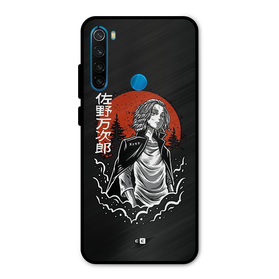 Mickey illustration Metal Back Case for Redmi Note 8