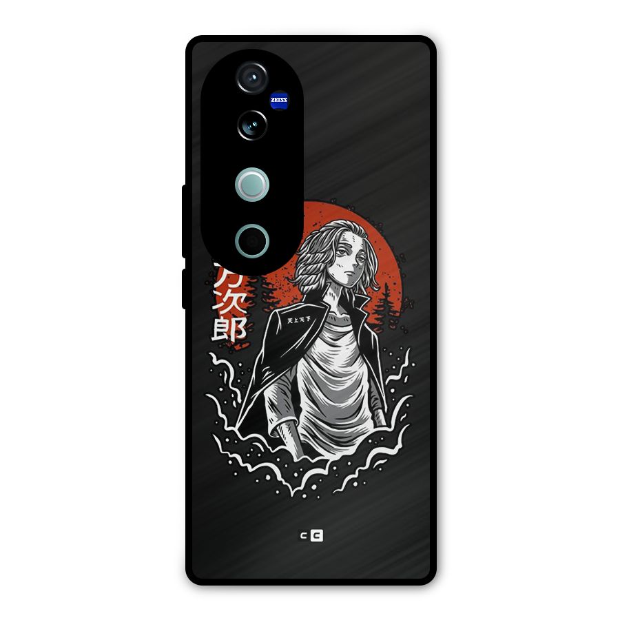 Mickey illustration Metal Back Case for Vivo V40