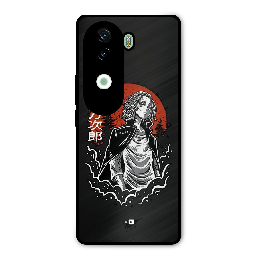Mickey illustration Metal Back Case for Vivo V40e