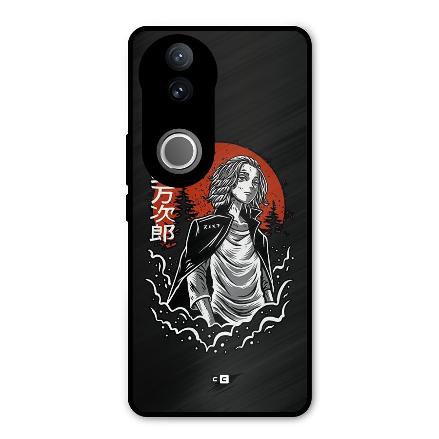 Mickey illustration Metal Back Case for Vivo V50