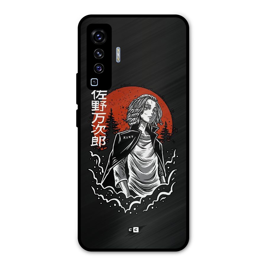 Mickey illustration Metal Back Case for Vivo X50