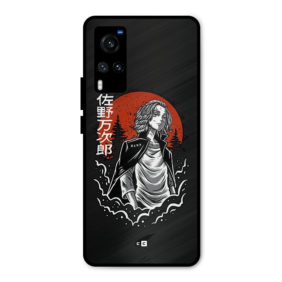 Mickey illustration Metal Back Case for Vivo X60
