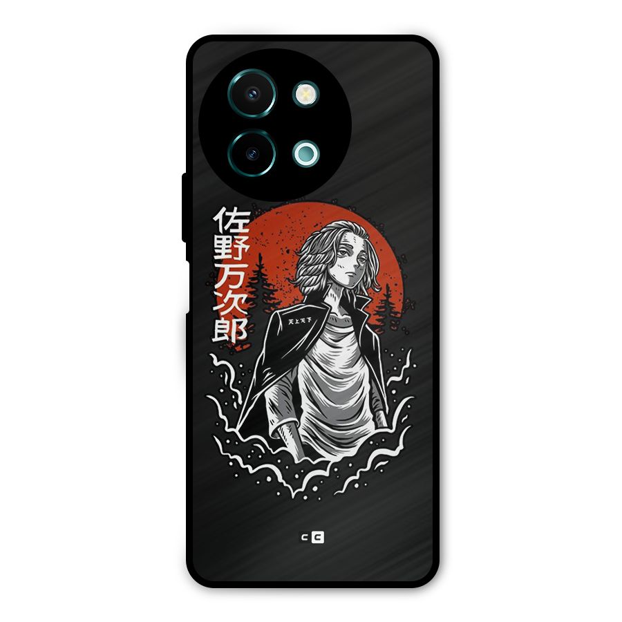 Mickey illustration Metal Back Case for Vivo Y58