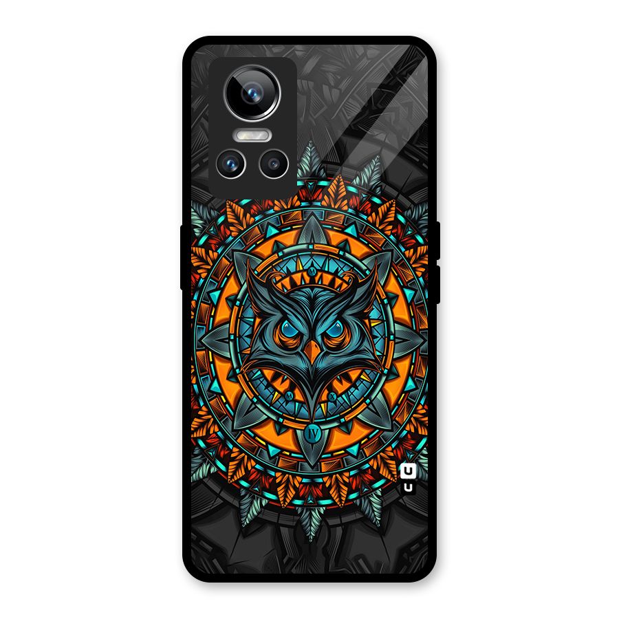 Mighty Owl Artwork Glass Back Case for Realme GT Neo 3