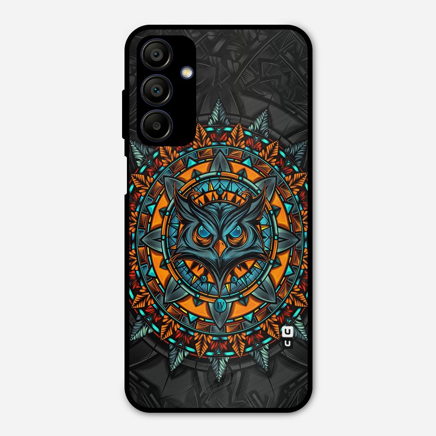 Mighty Owl Artwork Metal Back Case for Galaxy A15 5G