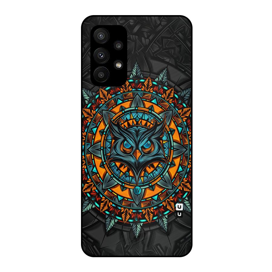 Mighty Owl Artwork Metal Back Case for Galaxy A23