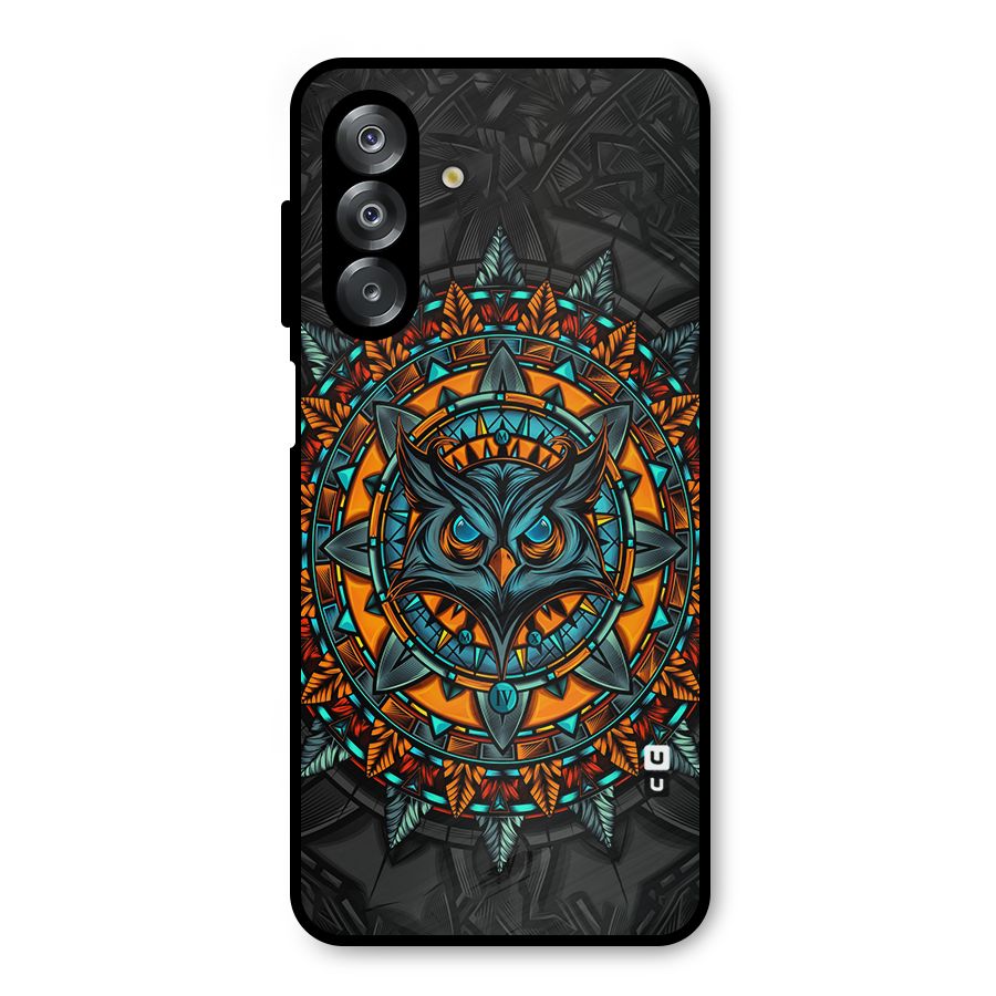 Mighty Owl Artwork Metal Back Case for Galaxy A26