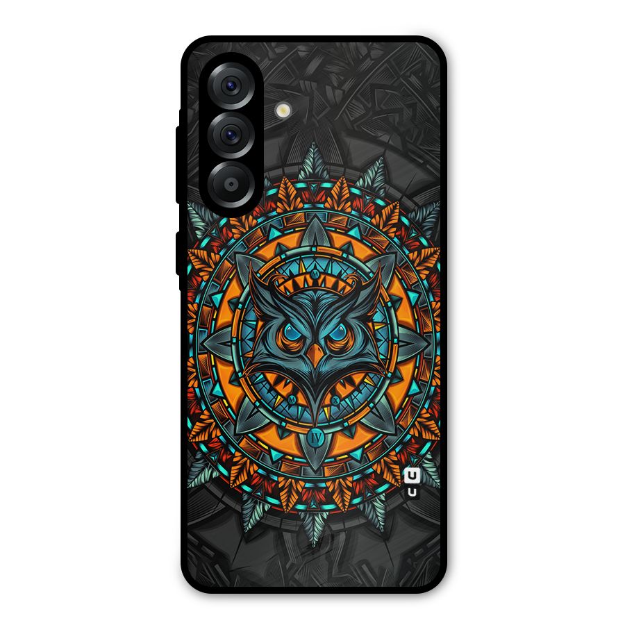 Mighty Owl Artwork Metal Back Case for Galaxy A56