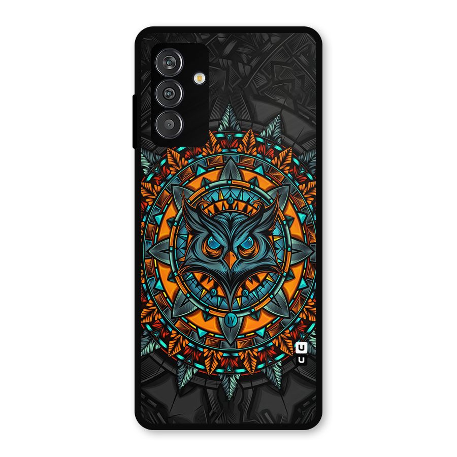 Mighty Owl Artwork Metal Back Case for Galaxy F13