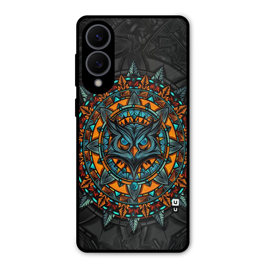 Mighty Owl Artwork Metal Back Case for Galaxy S25 Edge
