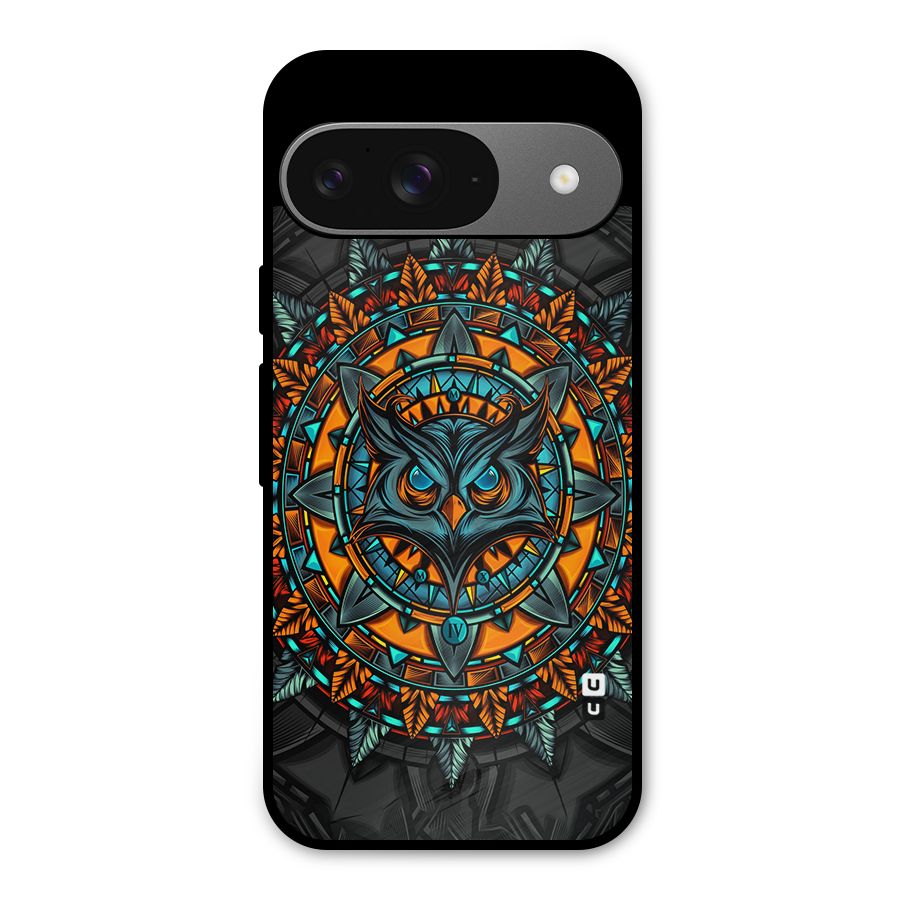 Mighty Owl Artwork Metal Back Case for Google Pixel 9