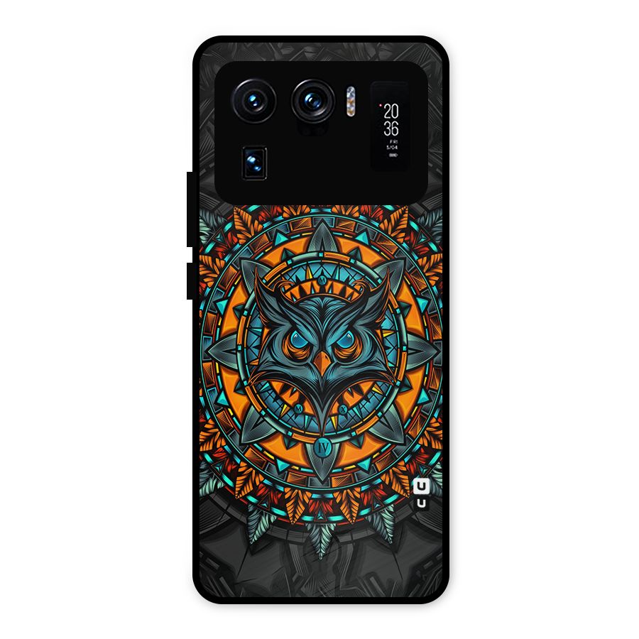 Mighty Owl Artwork Metal Back Case for Mi 11 Ultra