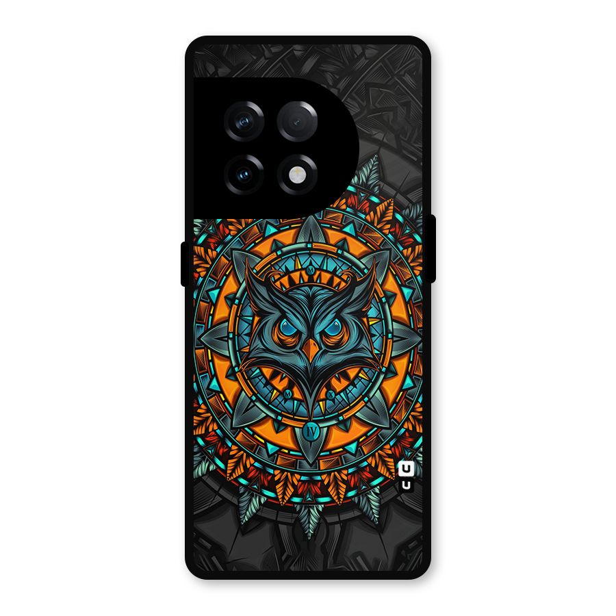 Mighty Owl Artwork Metal Back Case for OnePlus 11R
