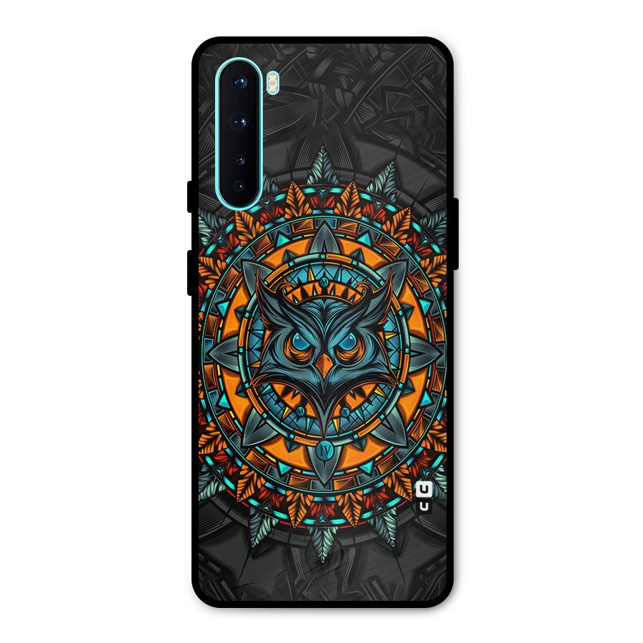 Mighty Owl Artwork Metal Back Case for OnePlus Nord