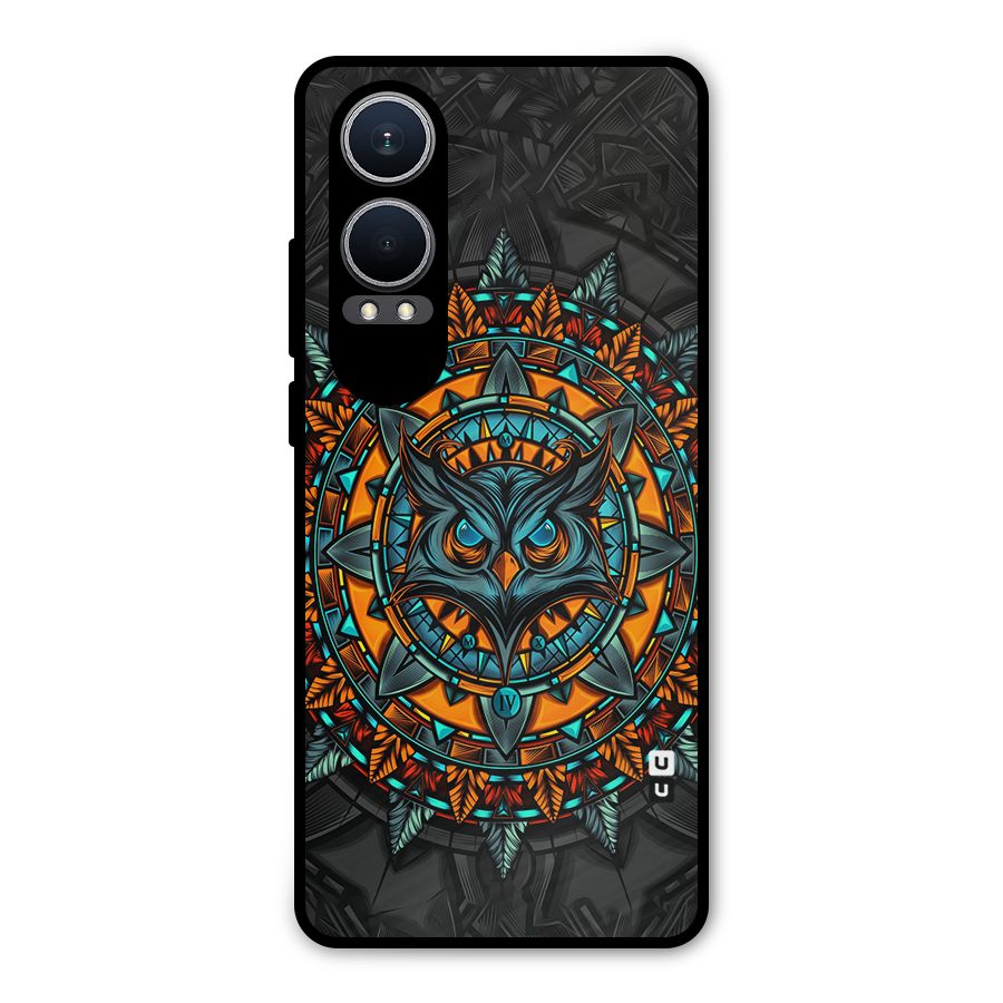 Mighty Owl Artwork Metal Back Case for OnePlus Nord CE4 Lite