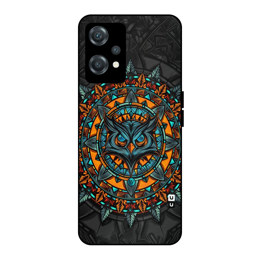 Mighty Owl Artwork Metal Back Case for OnePlus Nord CE 2 Lite 5G
