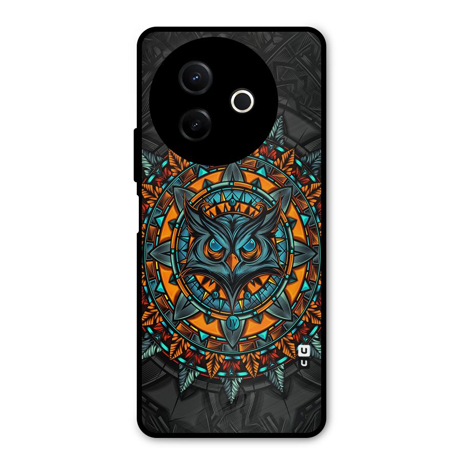 Mighty Owl Artwork Metal Back Case for Vivo Y39