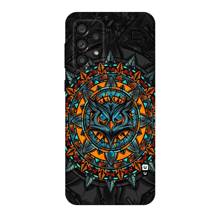 Mighty Owl Artwork Original Polycarbonate Back Case for Galaxy A73 5G