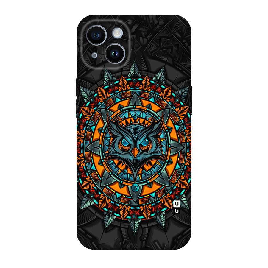 Mighty Owl Artwork Original Polycarbonate Back Case for iPhone 14