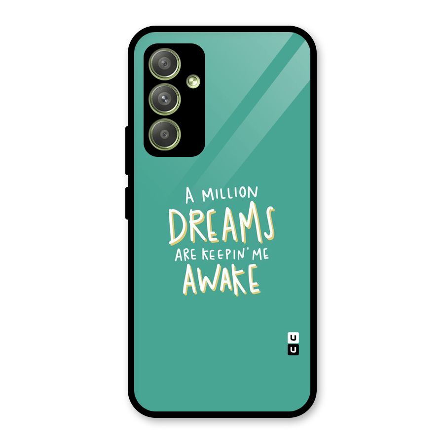Million Dreams Glass Back Case for Galaxy A54