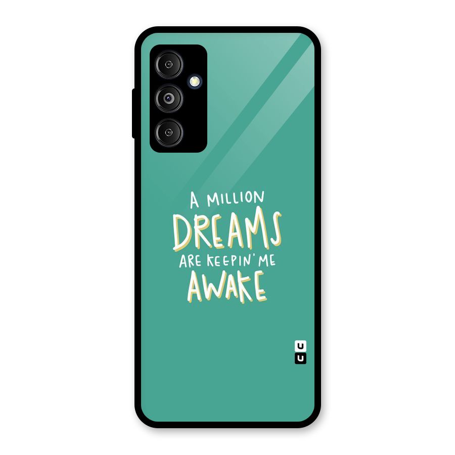 Million Dreams Glass Back Case for Galaxy M14 5G