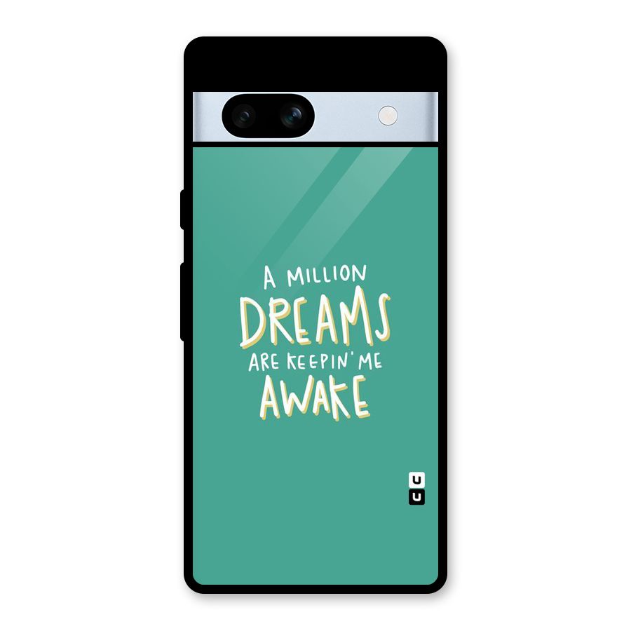 Million Dreams Glass Back Case for Google Pixel 7a