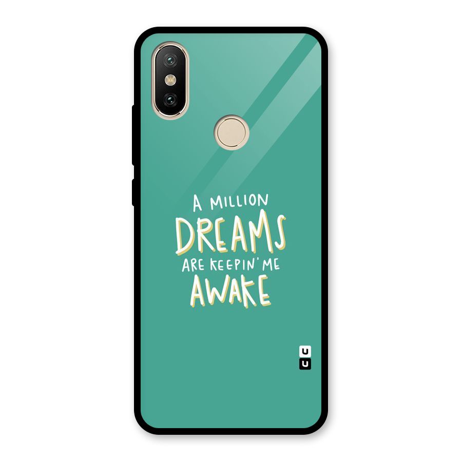 Million Dreams Glass Back Case for Redmi A2