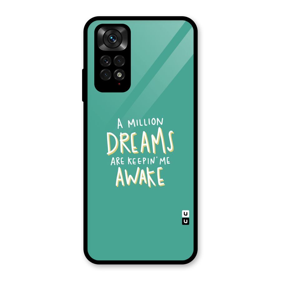 Million Dreams Glass Back Case for Redmi Note 11S