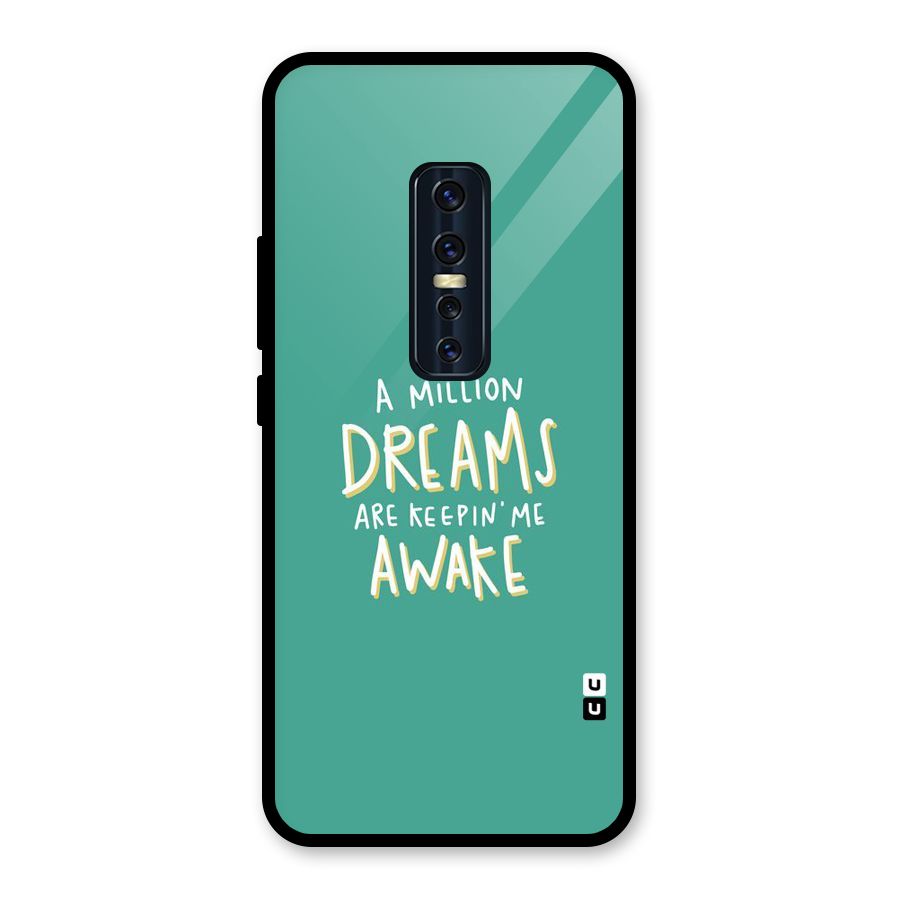 Million Dreams Glass Back Case for Vivo V17 Pro