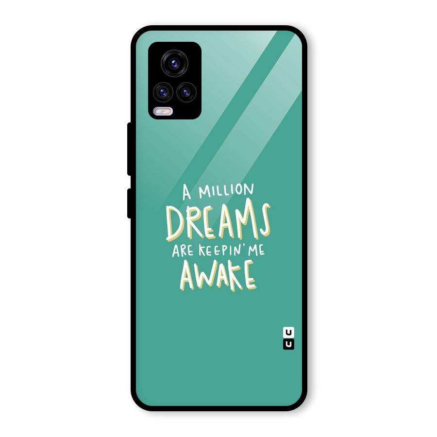 Million Dreams Glass Back Case for Vivo V20 2021