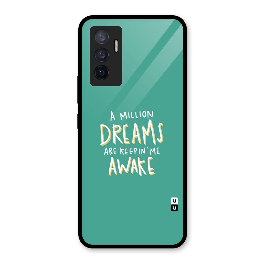 Million Dreams Glass Back Case for Vivo V23e