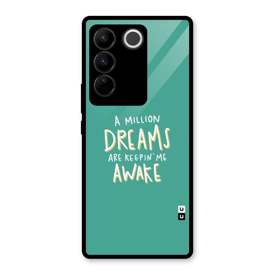 Million Dreams Glass Back Case for Vivo V27