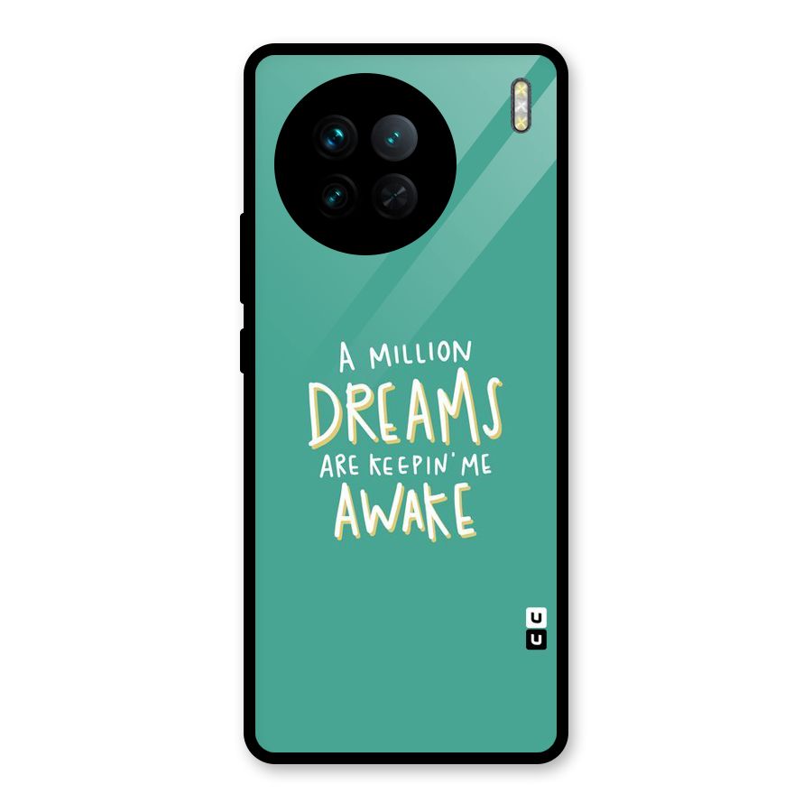 Million Dreams Glass Back Case for Vivo X90