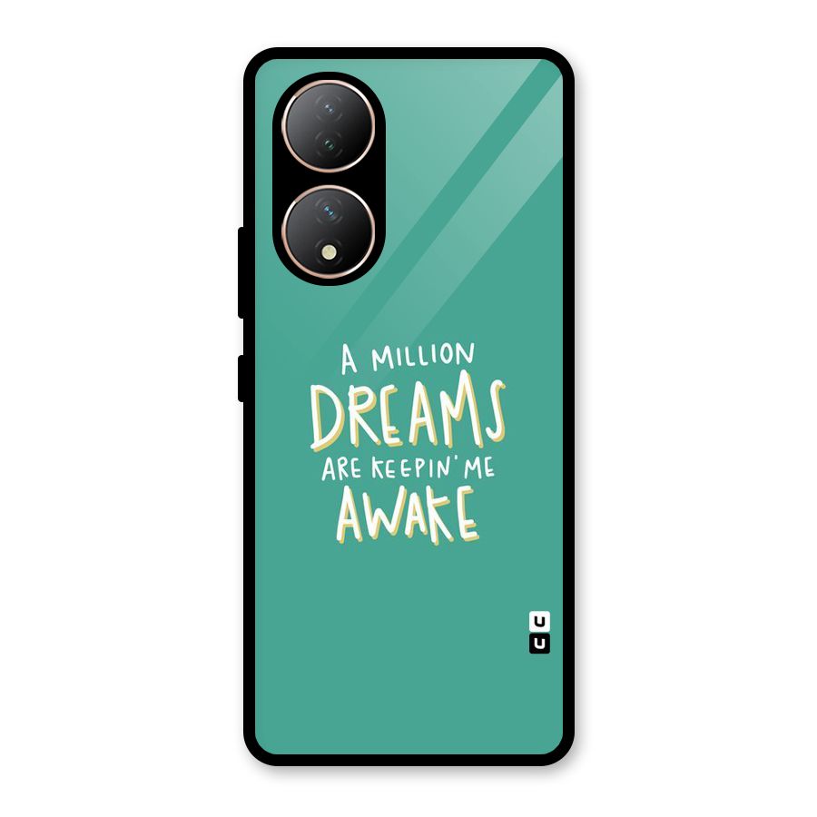 Million Dreams Glass Back Case for Vivo Y100A
