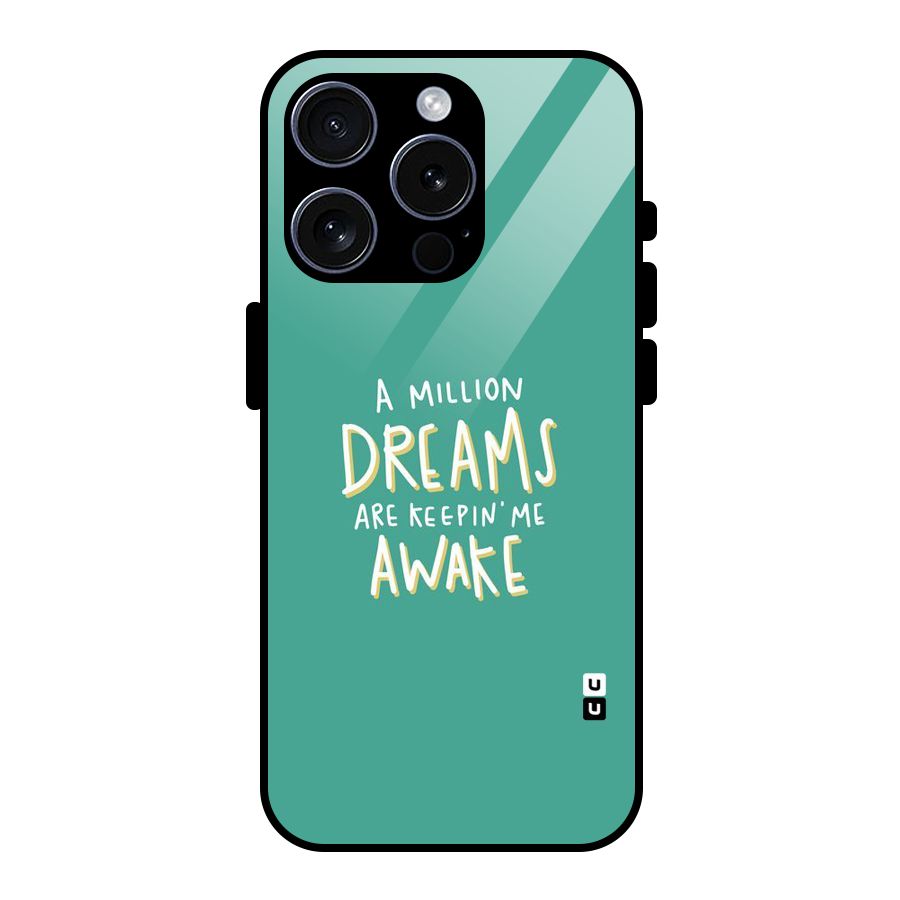 Million Dreams Glass Back Case for iPhone 15 Pro
