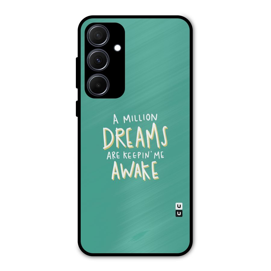 Million Dreams Metal Back Case for Galaxy A35