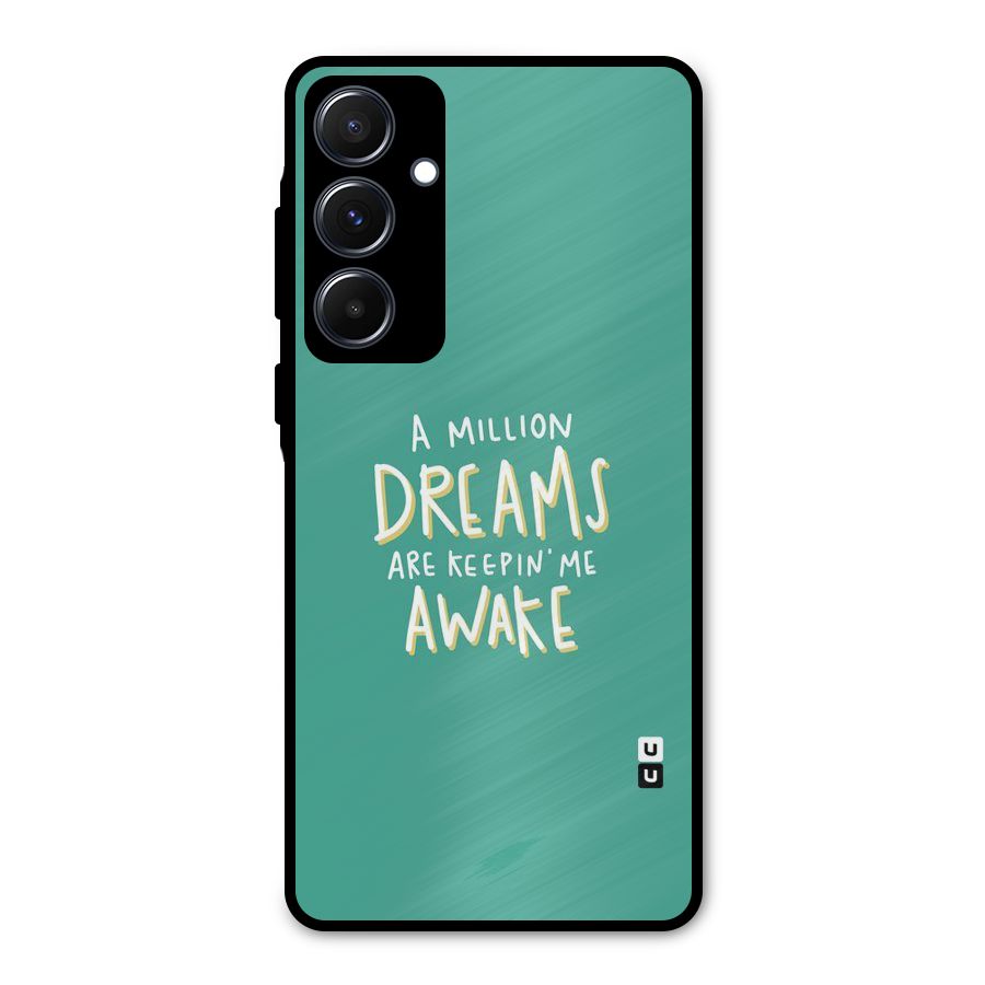 Million Dreams Metal Back Case for Galaxy A55
