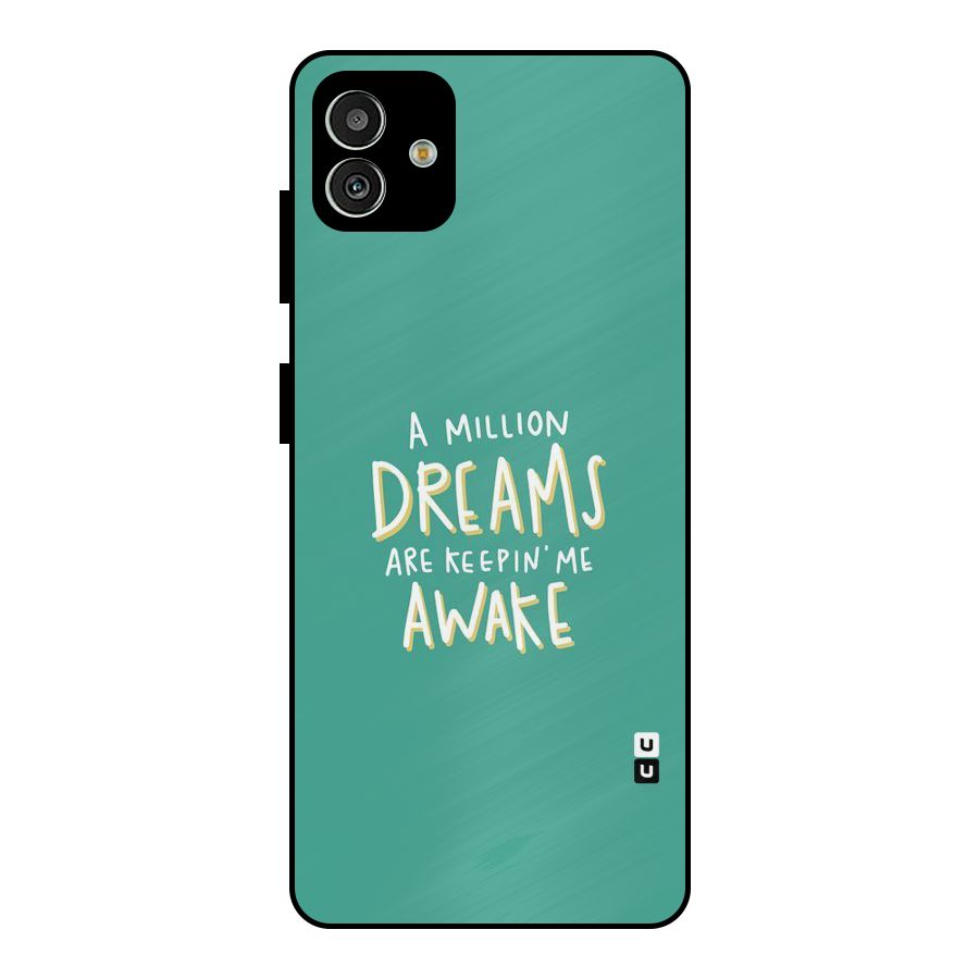 Million Dreams Metal Back Case for Galaxy M13 5G