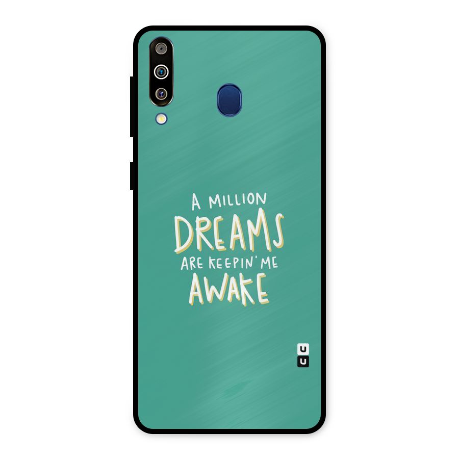 Million Dreams Metal Back Case for Galaxy M30