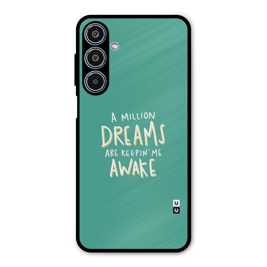 Million Dreams Metal Back Case for Galaxy M35